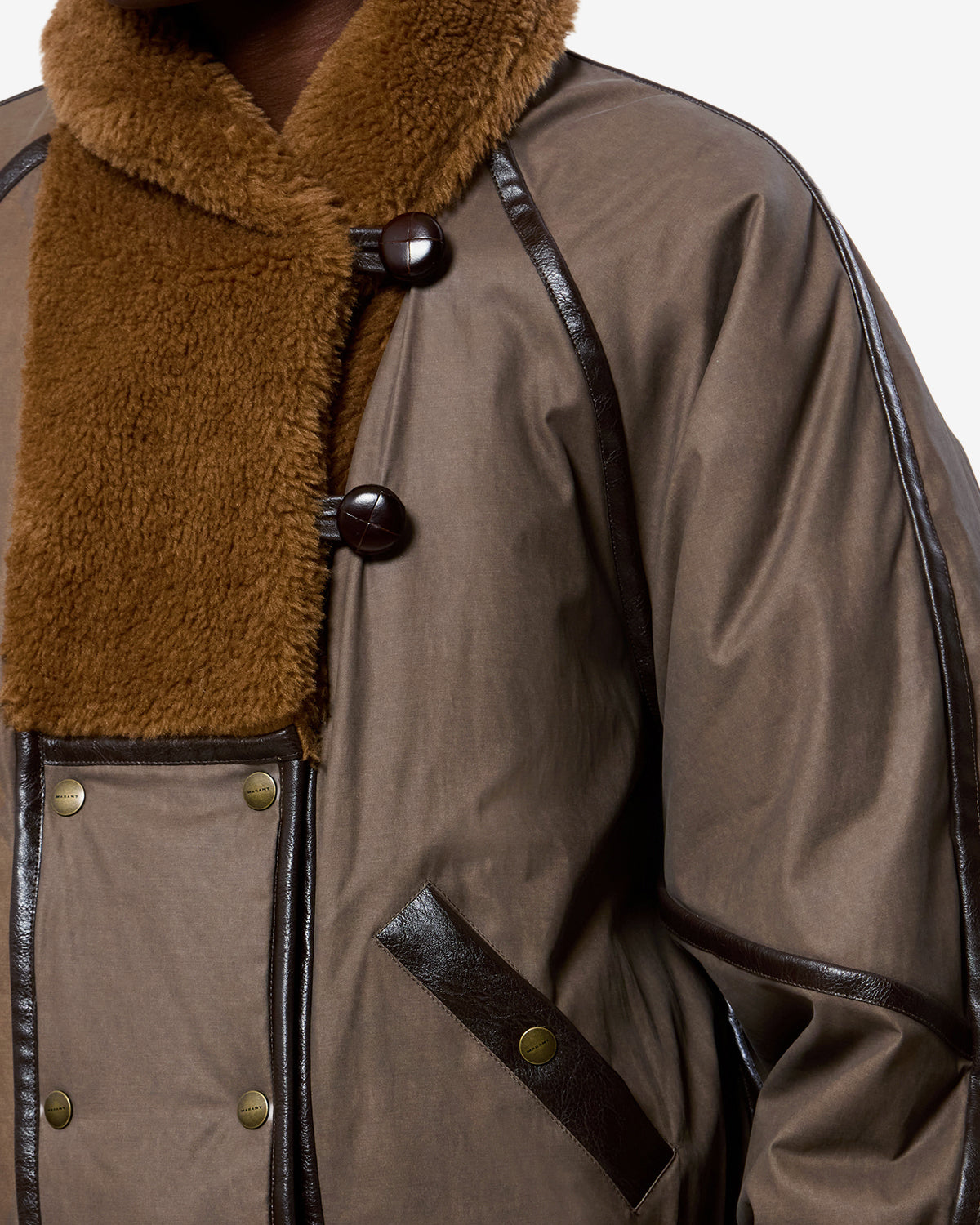 Veste Olinka — Marron, vue 3 ; référence VE0725FAD3C01E50BW