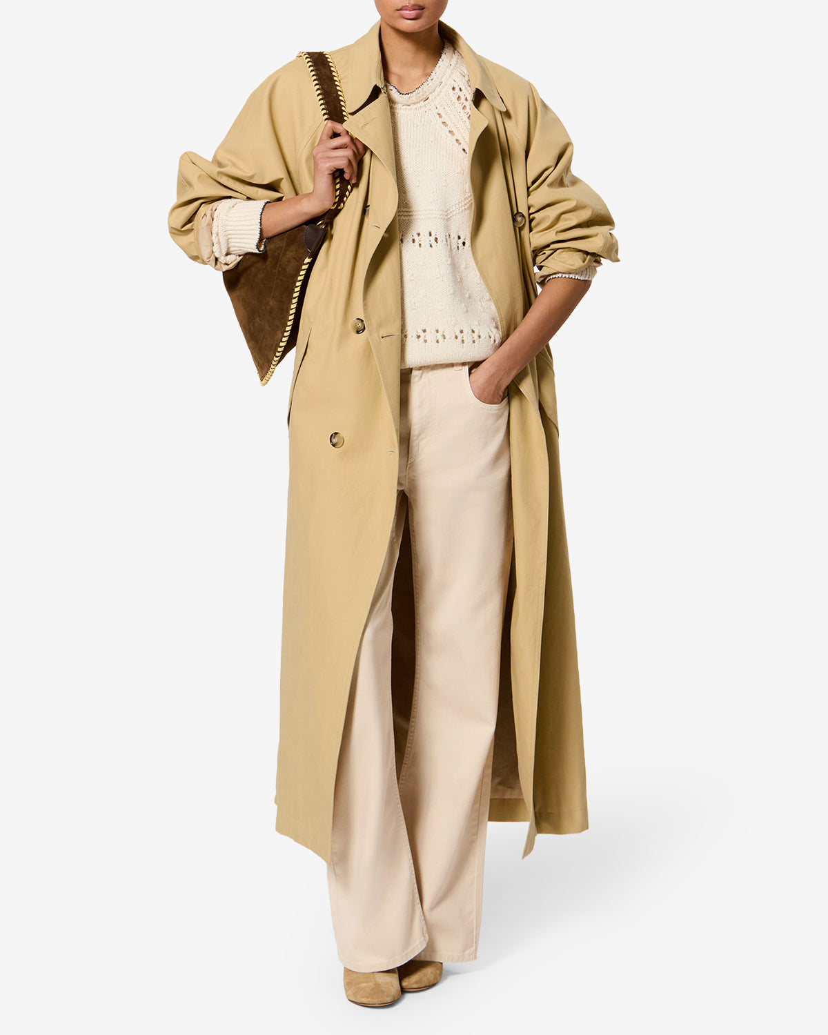 Manteau Cacilda — Beige, vue 1 ; référence MA0257FCD3G04E90BE