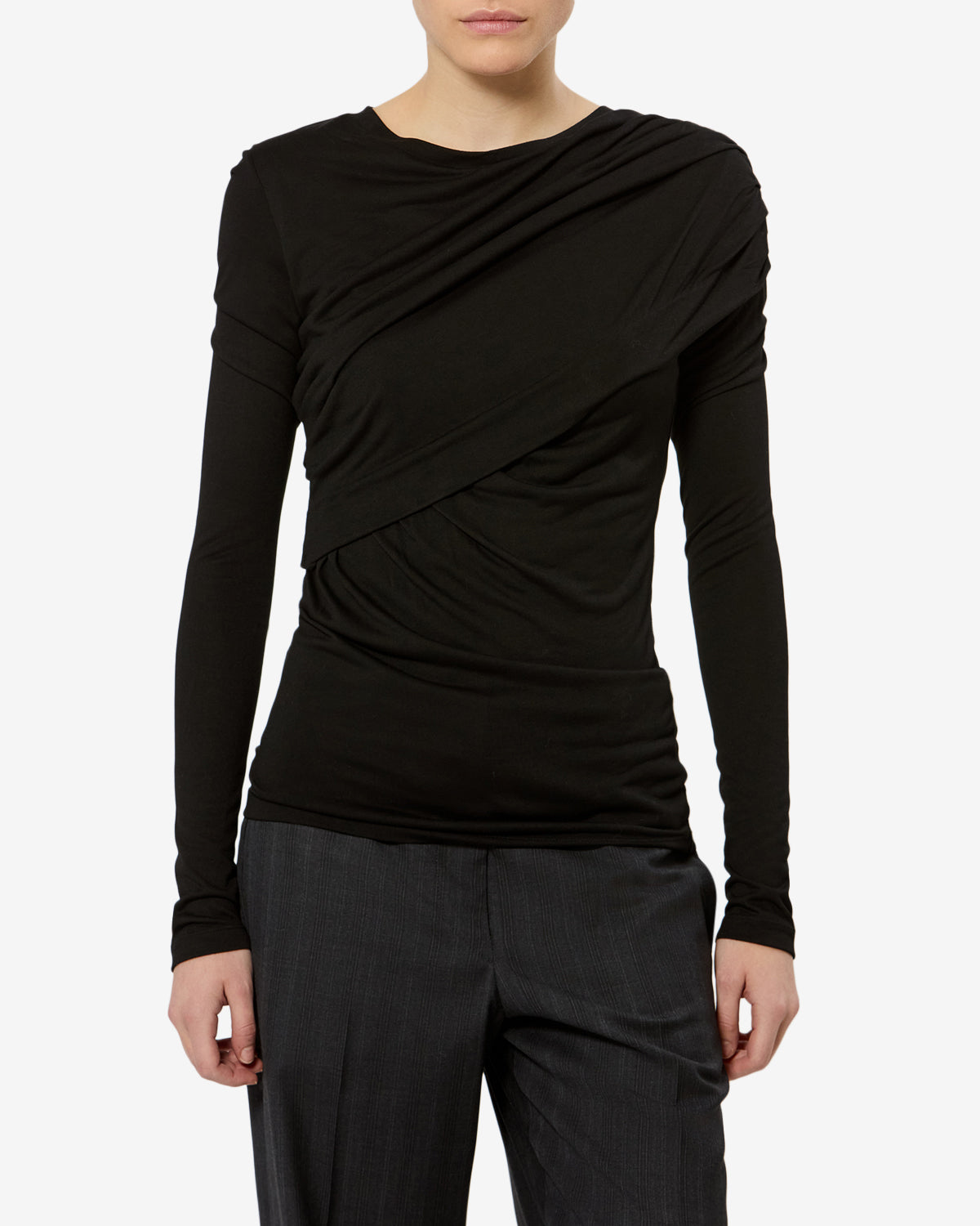 Top Dressi — Noir, vue 1 ; référence HT0656FDD3K01E01BK