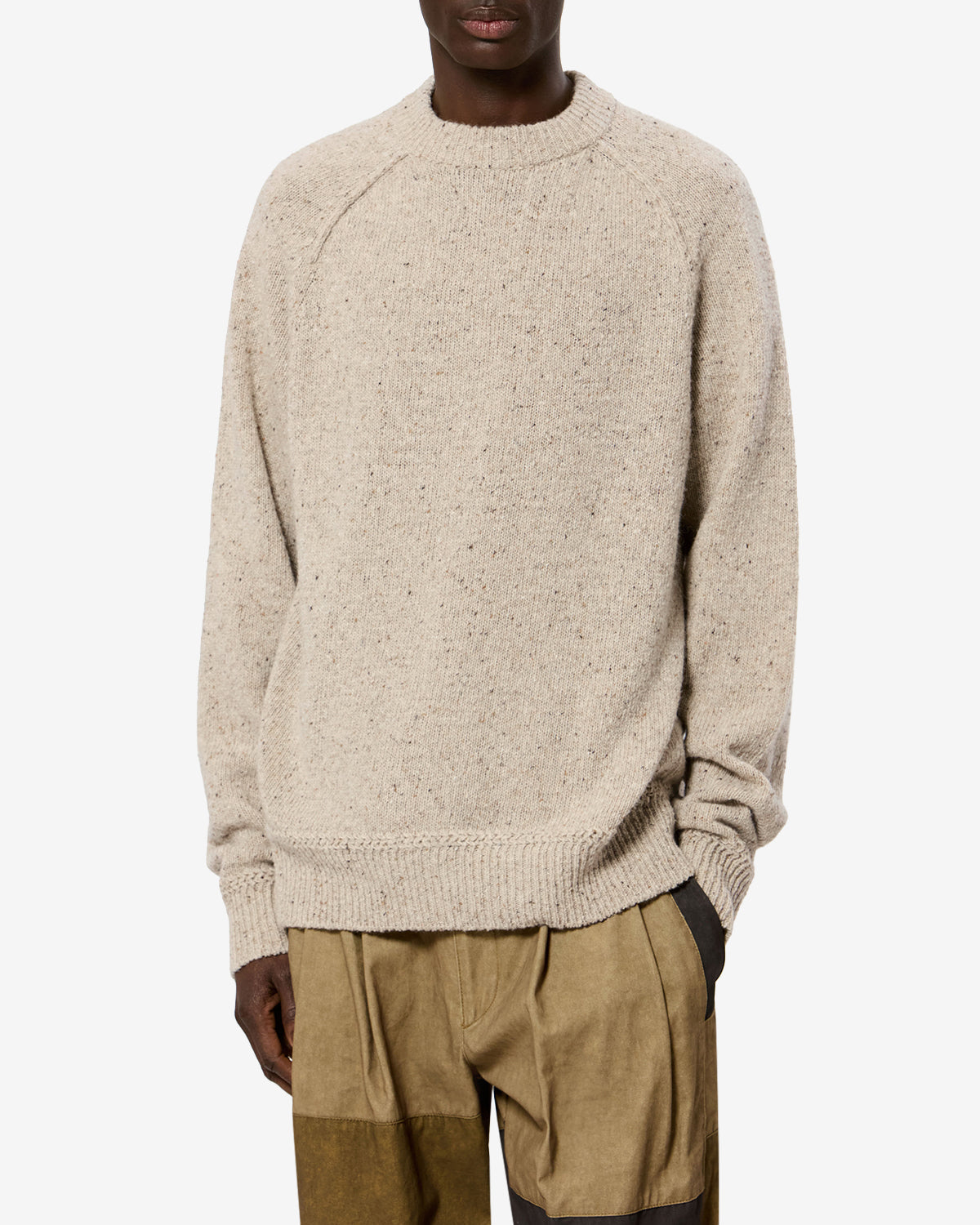 Pull Koman en laine — Beige, vue 1 ; référence PU0971HAD3L08H90BE