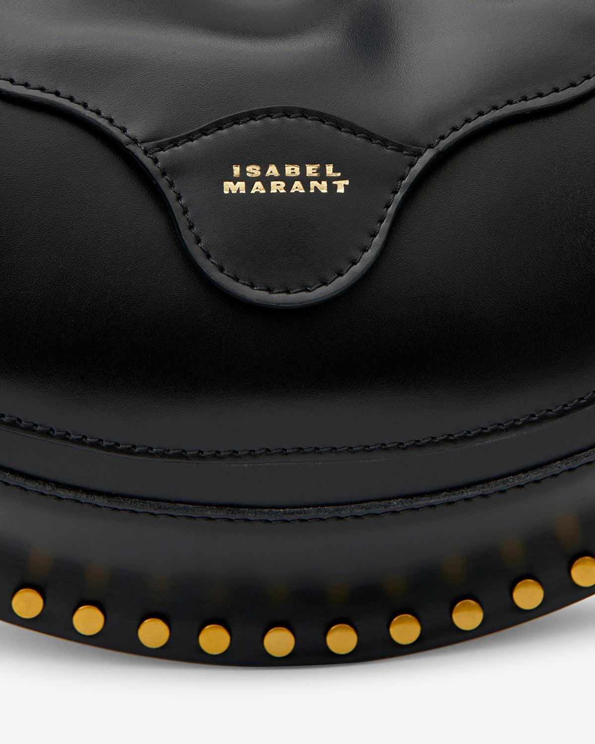 Sac Moon Pocket en cuir — Noir, vue 1 ; référence PP0511FAA1C01M01BK
