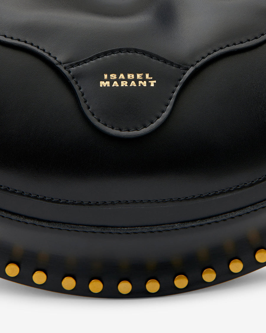 Sac Moon Pocket en cuir — Noir, vue 1 ; référence PP0511FAA1C01M01BK