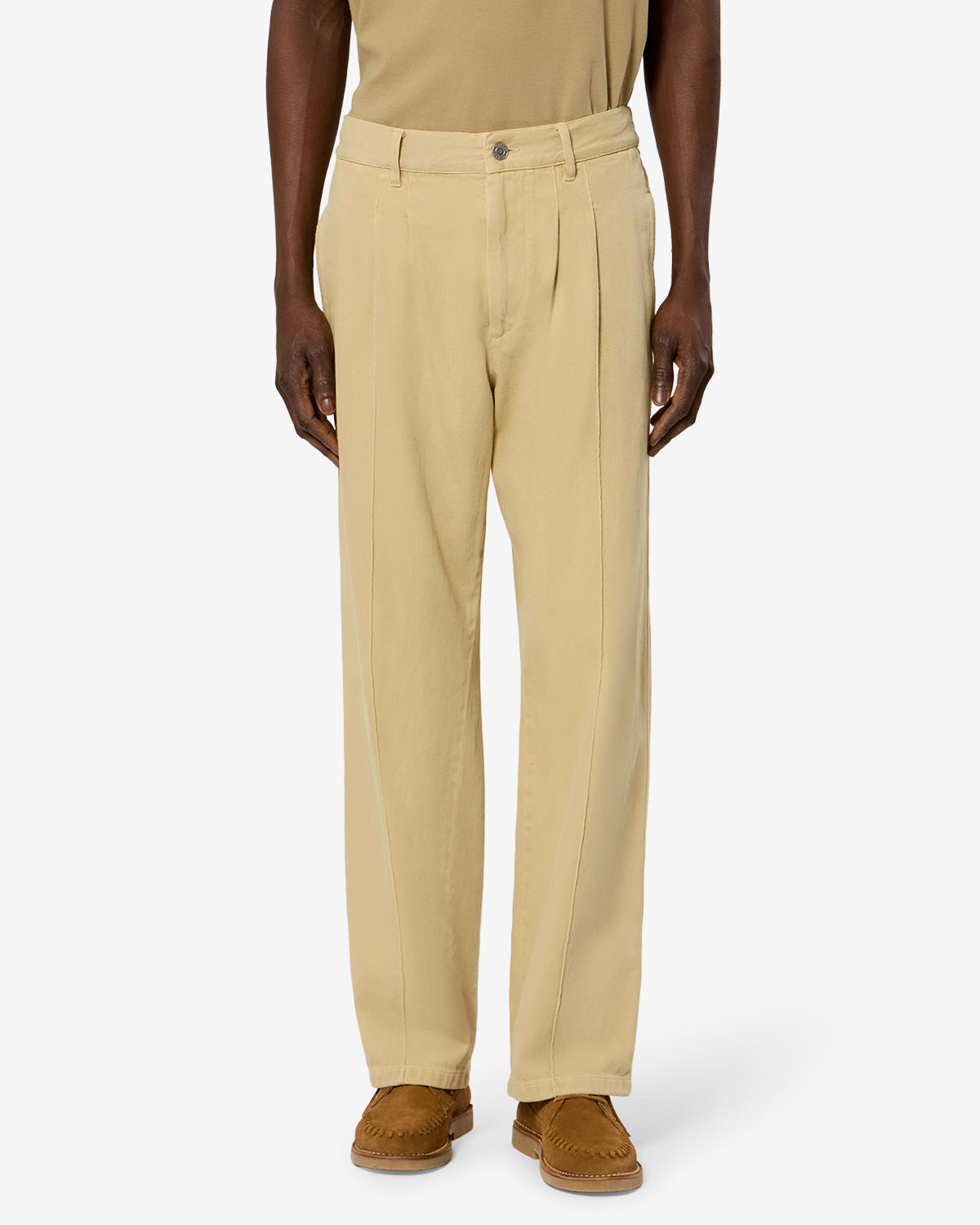 Pantalon Jean Kostinur — Jaune, vue 1 ; référence PA0793HAD3H04H10YW