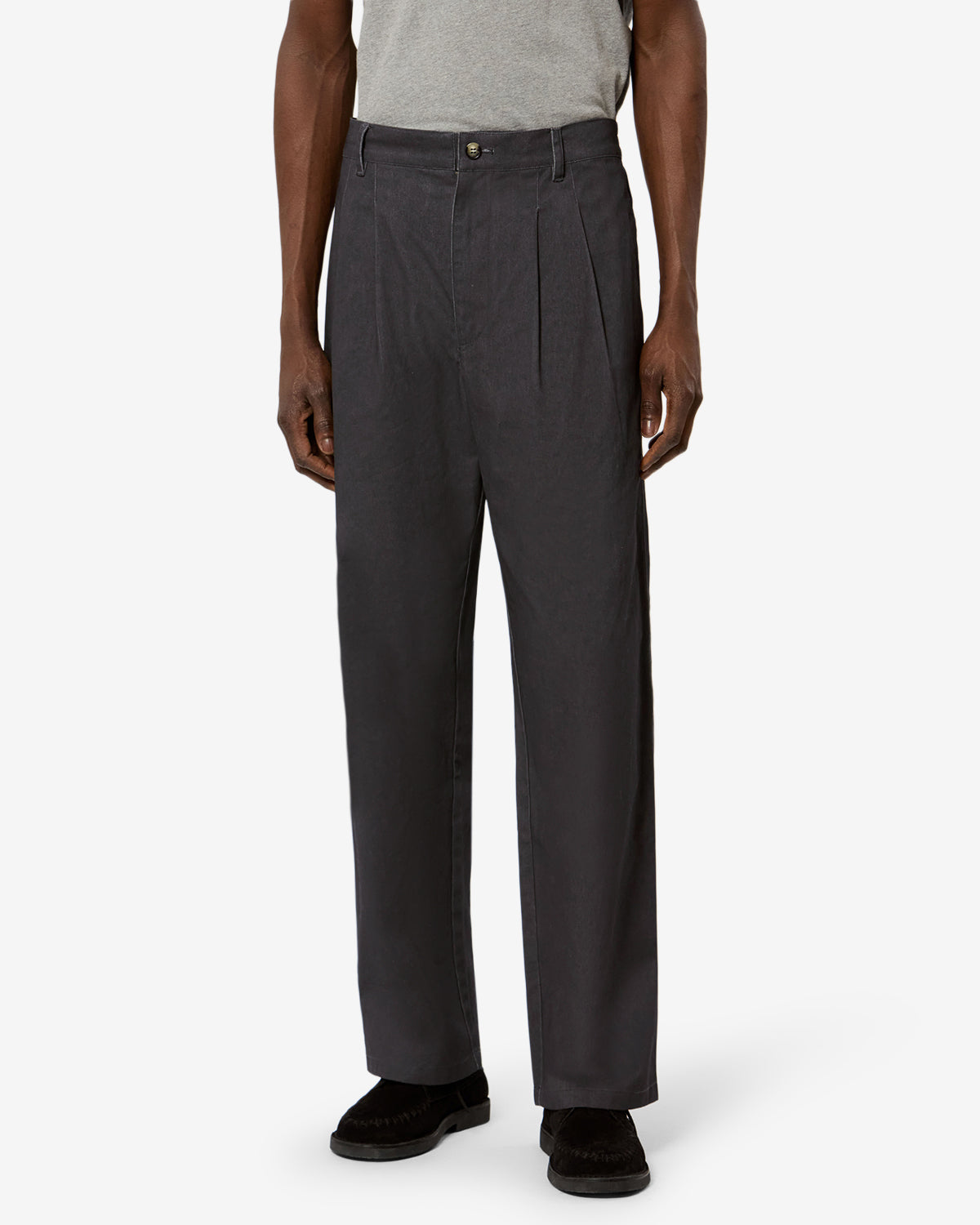 Pantalon Yostin — Café, vue 1 ; référence PA0663HBD3G02H50CF