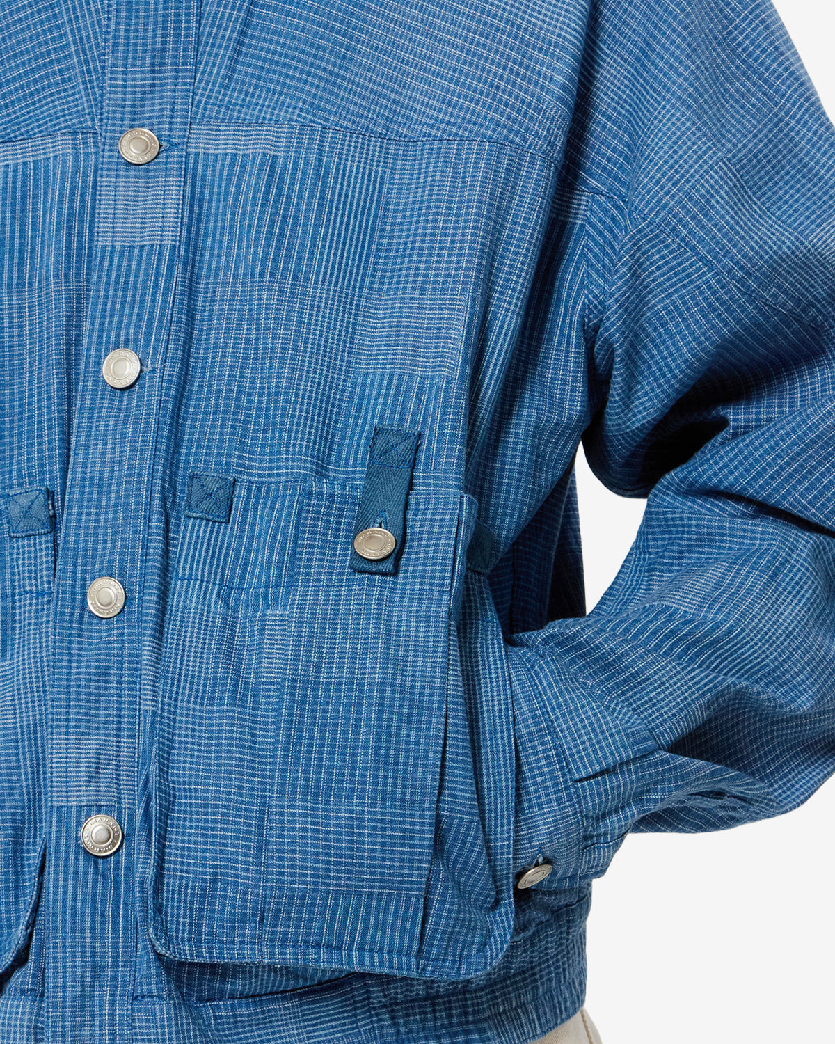 Veste Darlane — Bleu, vue 3 ; référence VE0786HAD3E05H30BU