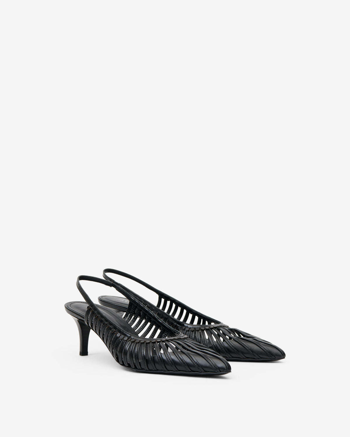 Escarpins Pionee — Noir, vue 2 ; référence ES0081FAD3A18S01BK