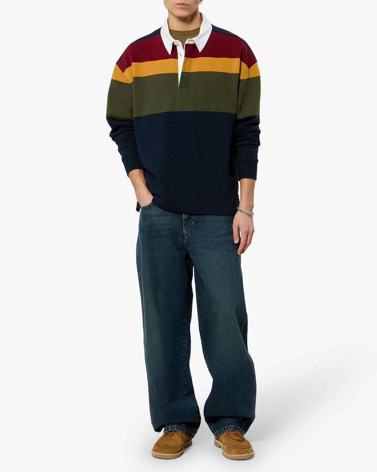 Polo Brandon — Bleu marine, vue 2 ; référence PL0013HAD3K02H30NA