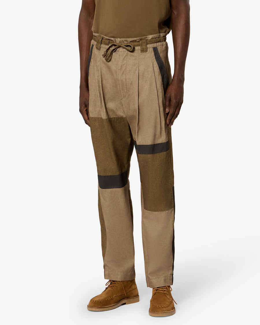 Pantalon Texter — Kaki, vue 1 ; référence PA0816HAD3G02H67KI