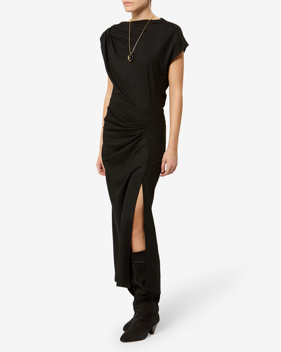 Robe Naerys — Noir, vue 1 ; référence RO0260FDD3K05E01BK