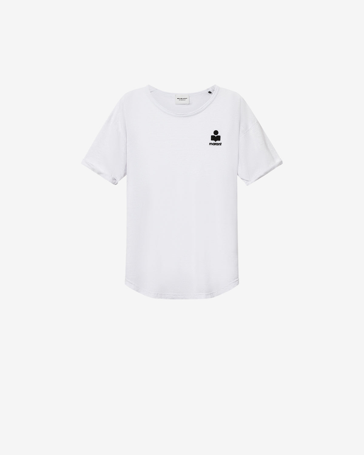 T-shirt Koldia en lin — Blanc, vue 1 ; référence TS0315FAA1N09E20WH