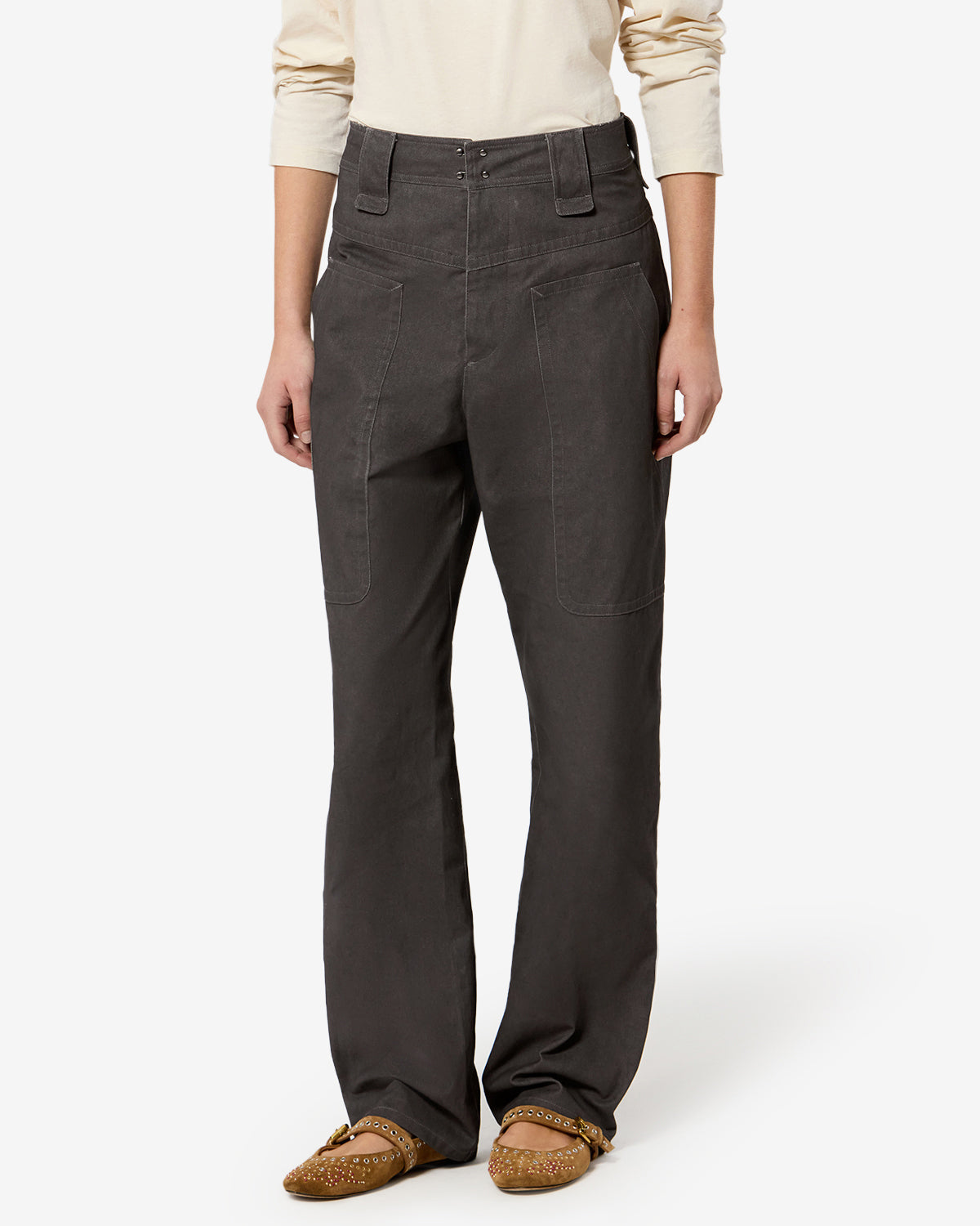 Pantalon Rhil — Café, vue 1 ; référence PA0797FAD3G04E50CF
