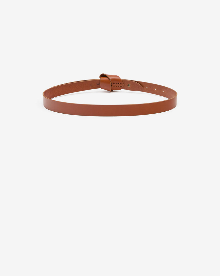 Ceinture Lassio en cuir — Naturel, vue 2 ; référence CE449CFAD3B10A23NL