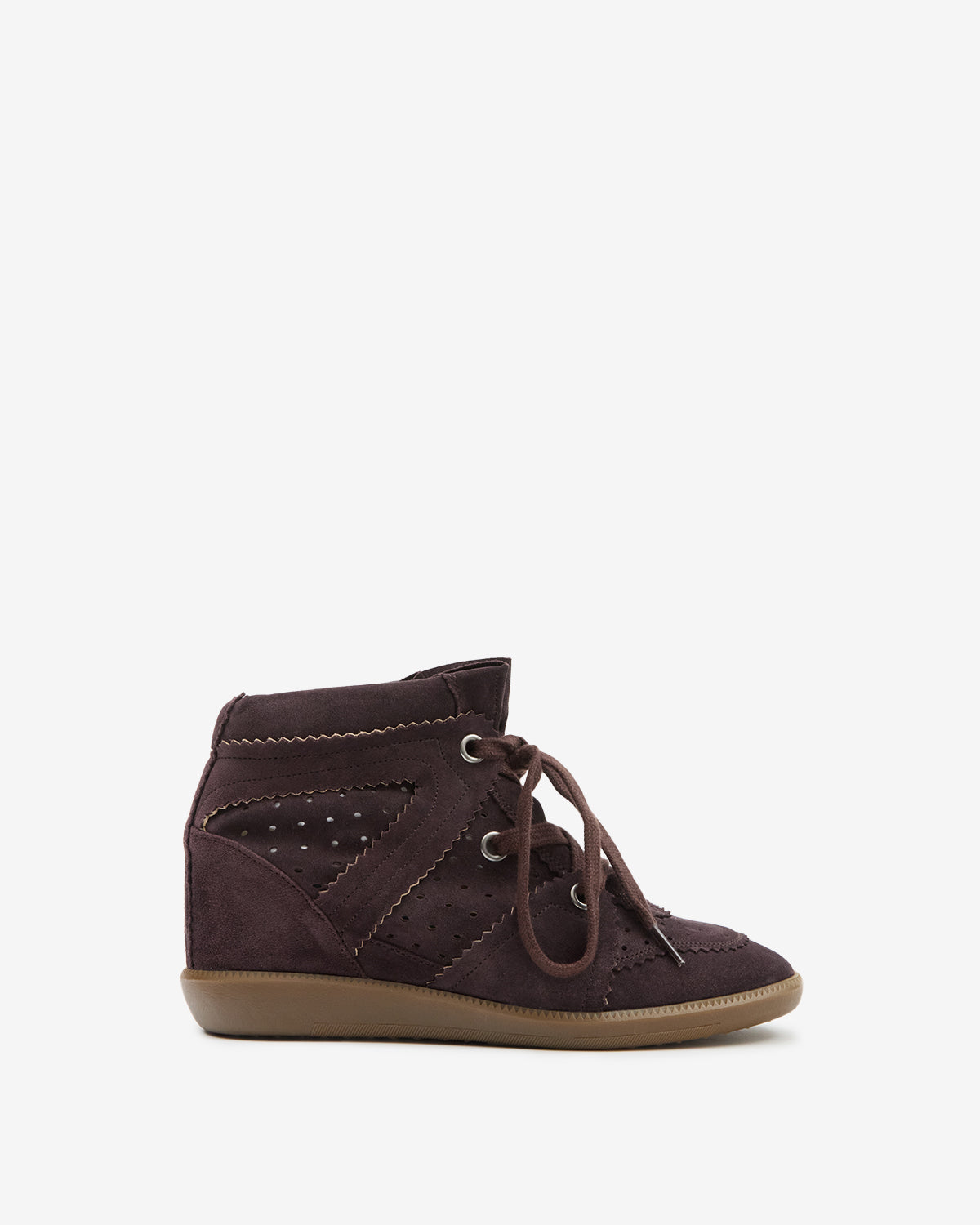 Baskets Bobby — Chocolat, vue 1 ; référence BK0011FAA1E20S50CL