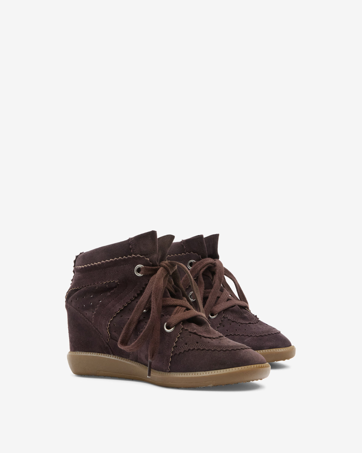 Baskets Bobby — Chocolat, vue 2 ; référence BK0011FAA1E20S50CL
