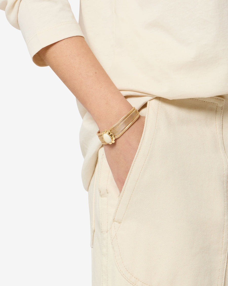 Bracelet Hanae — Écru, vue 2 ; référence BR0262FAD3B10B23EC