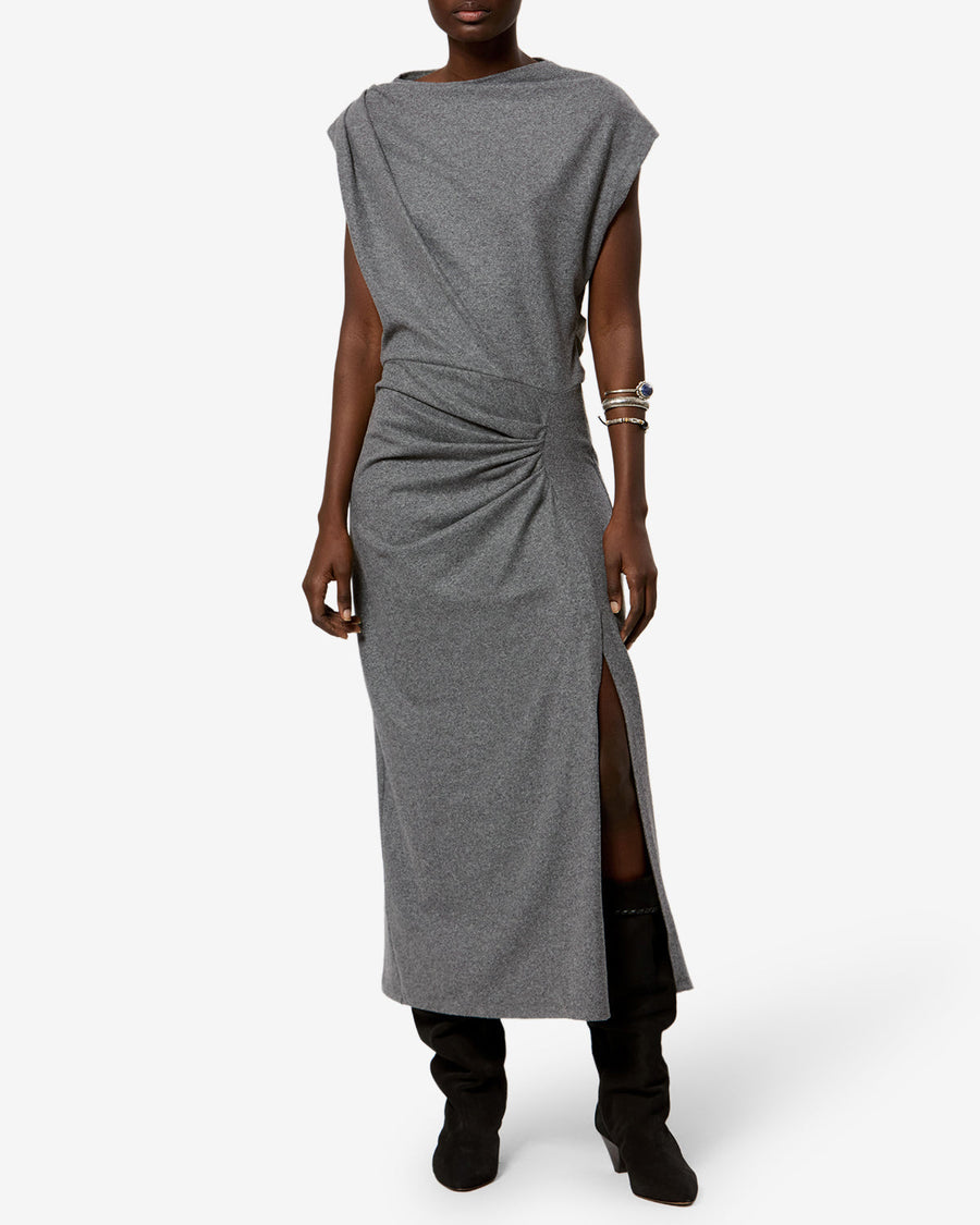 Robe Naerys — Gris, vue 1 ; référence RO0260FDD3K05E02GY