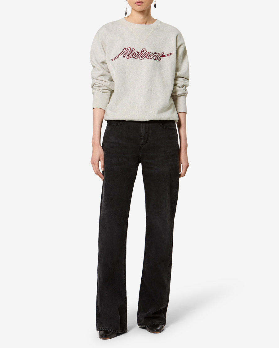 Sweatshirt Rise — Écru, vue 2 ; référence SW0061FAD3M04E23EC
