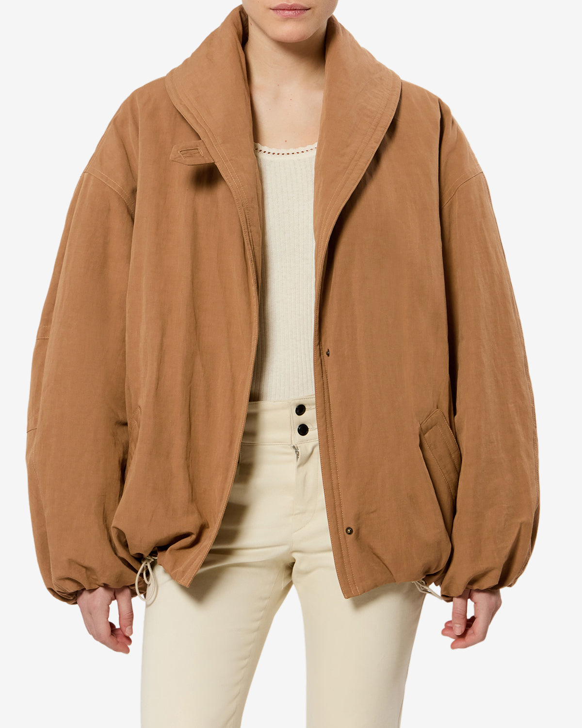 Manteau Volinda — Camel, vue 1 ; référence MA0572FAD3C02I50CM