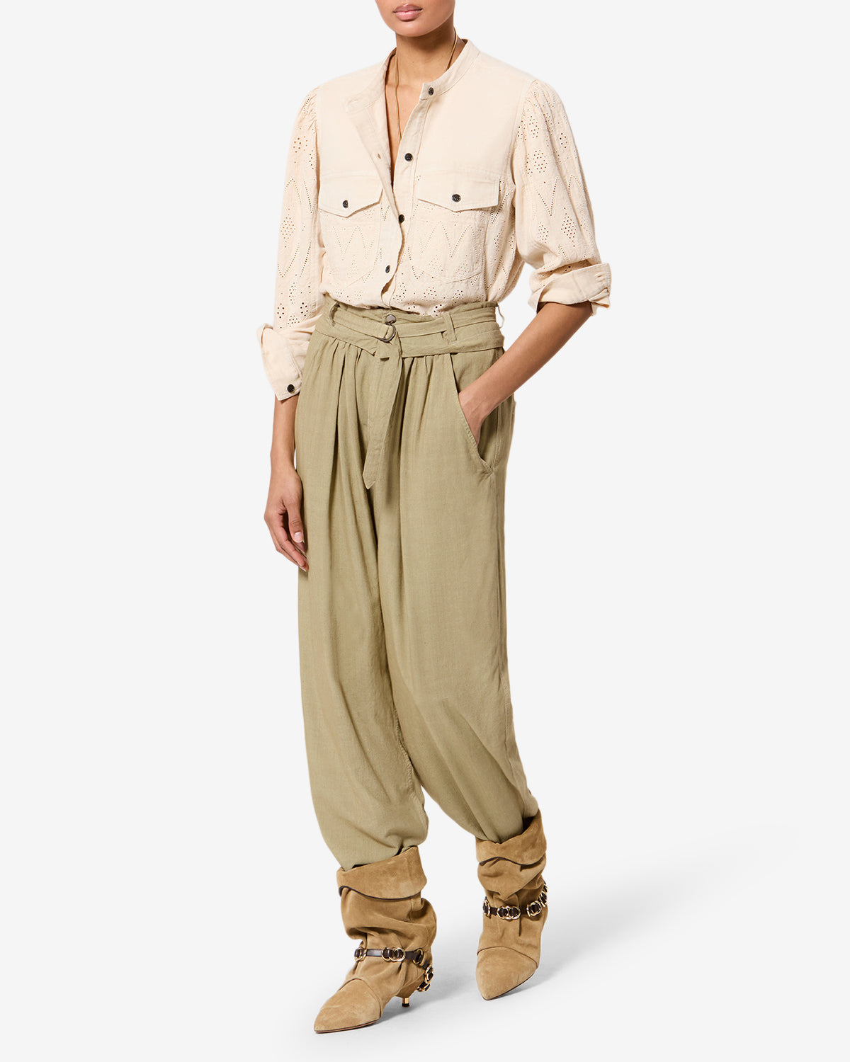 Pantalon Celia — Light Bronze, vue 2 ; référence PA0372FCD3J12E50LB