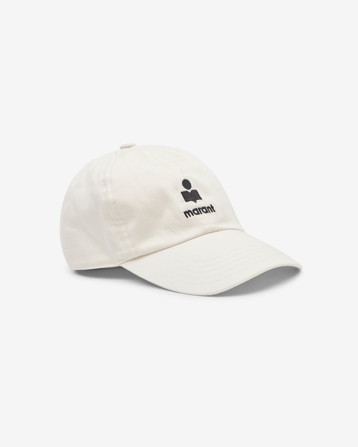 Casquette Tomas — Écru et noir, vue 1 ; référence CQ053XFAD1C05AECBK
