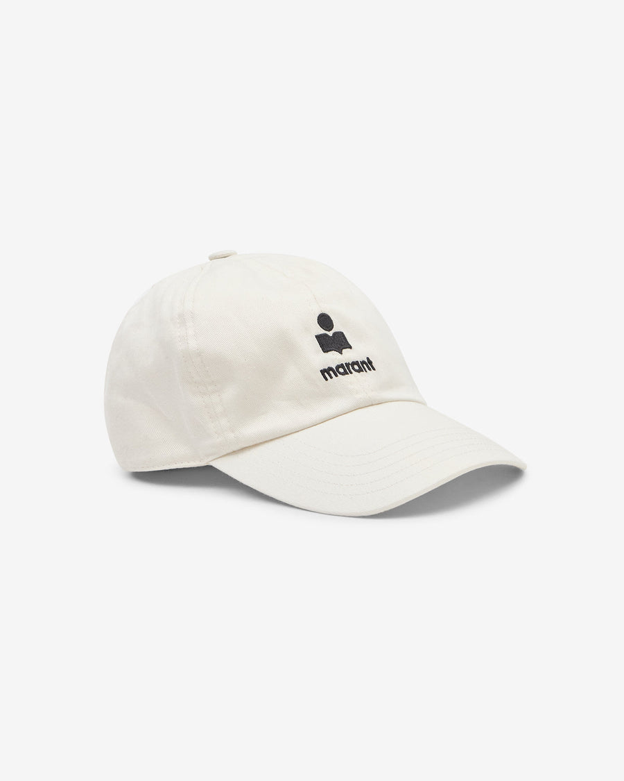 Casquette Tomas — Écru et noir, vue 1 ; référence CQ053XFAD1C05AECBK