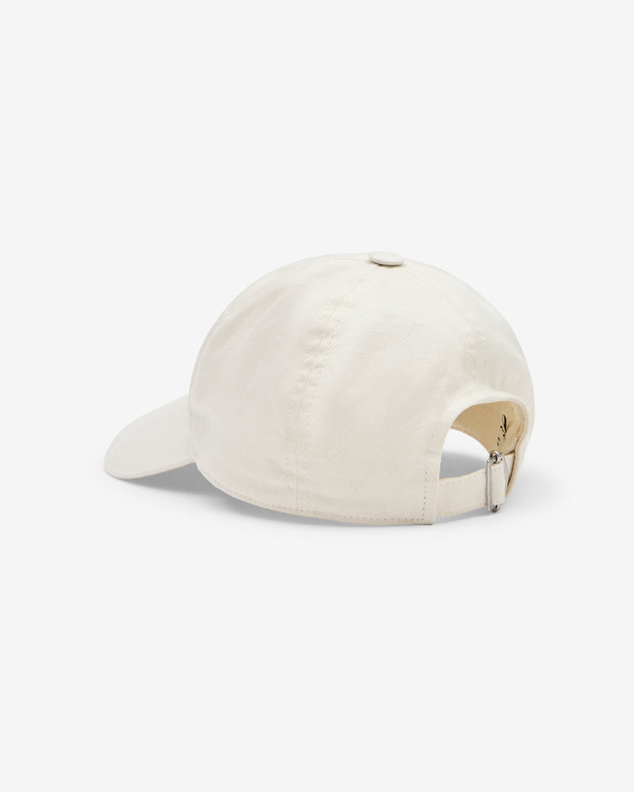 Casquette Tomas — Écru et noir, vue 2 ; référence CQ053XFAD1C05AECBK