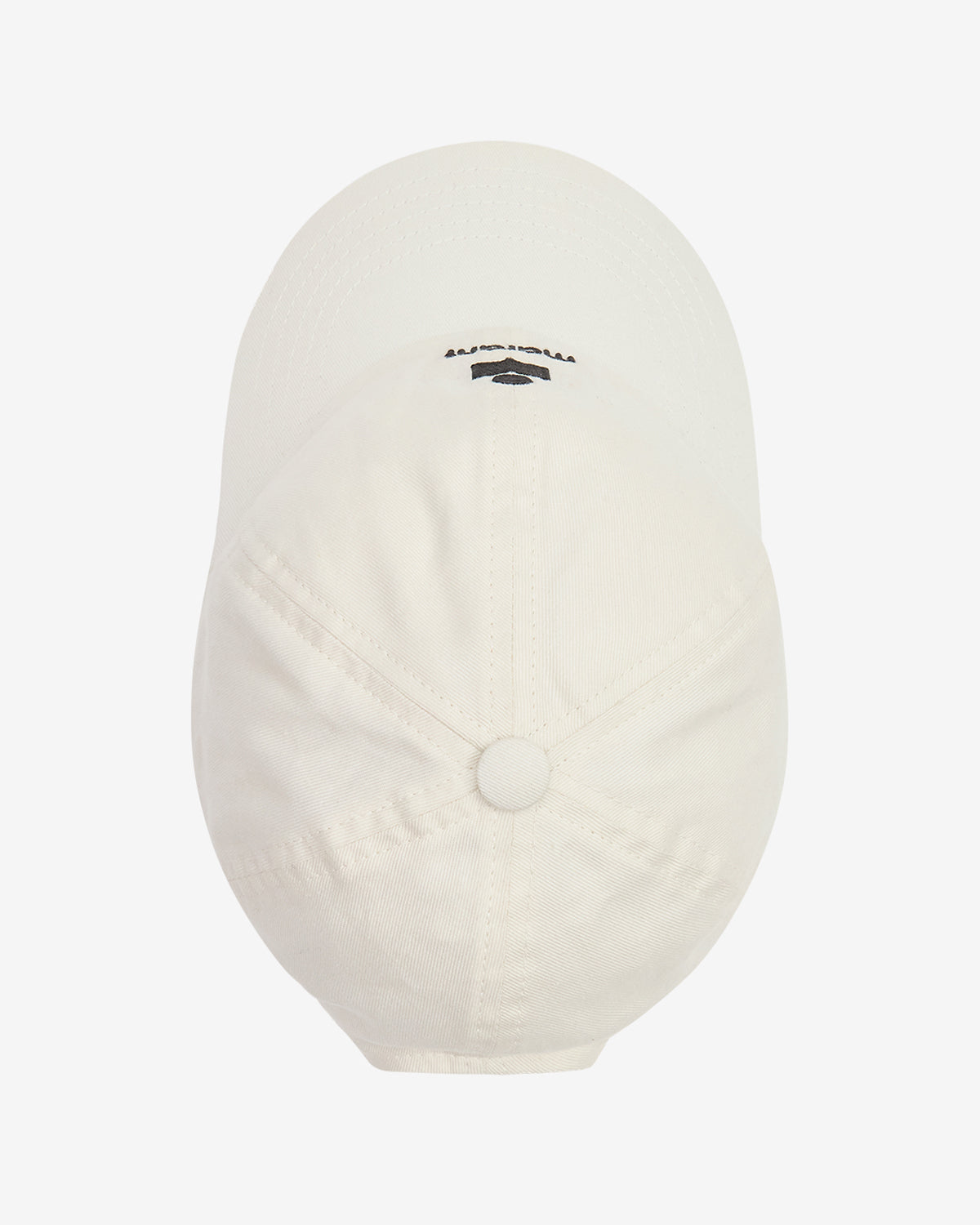 Casquette Tomas — Écru et noir, vue 3 ; référence CQ053XFAD1C05AECBK