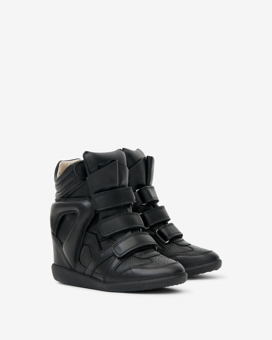 Baskets Bekett — Noir, vue 2 ; référence BK0010FAD3E16S01BK