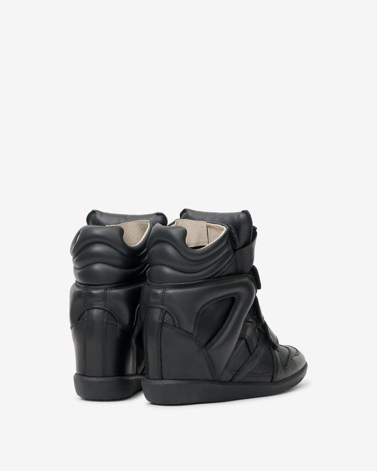 Baskets Bekett — Noir, vue 3 ; référence BK0010FAD3E16S01BK