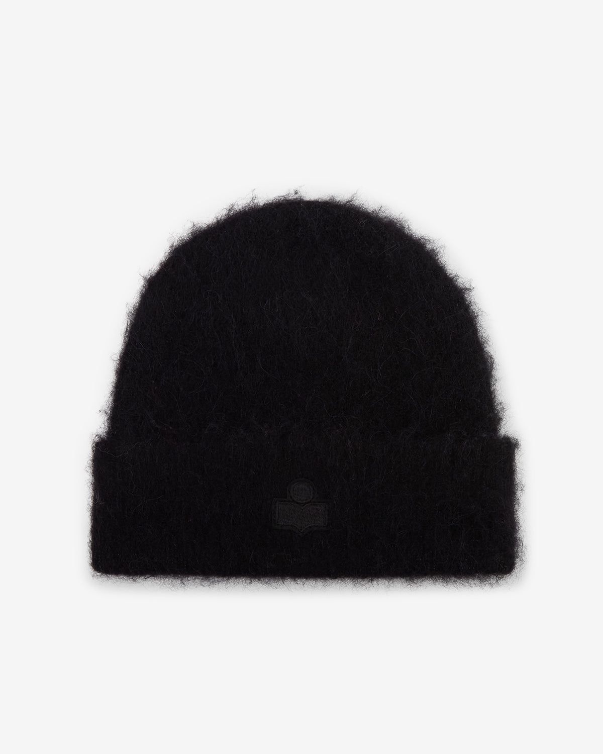 Bonnet Peeta en alpaga — Noir, vue 1 ; référence BE005MFAD3D01A01BK