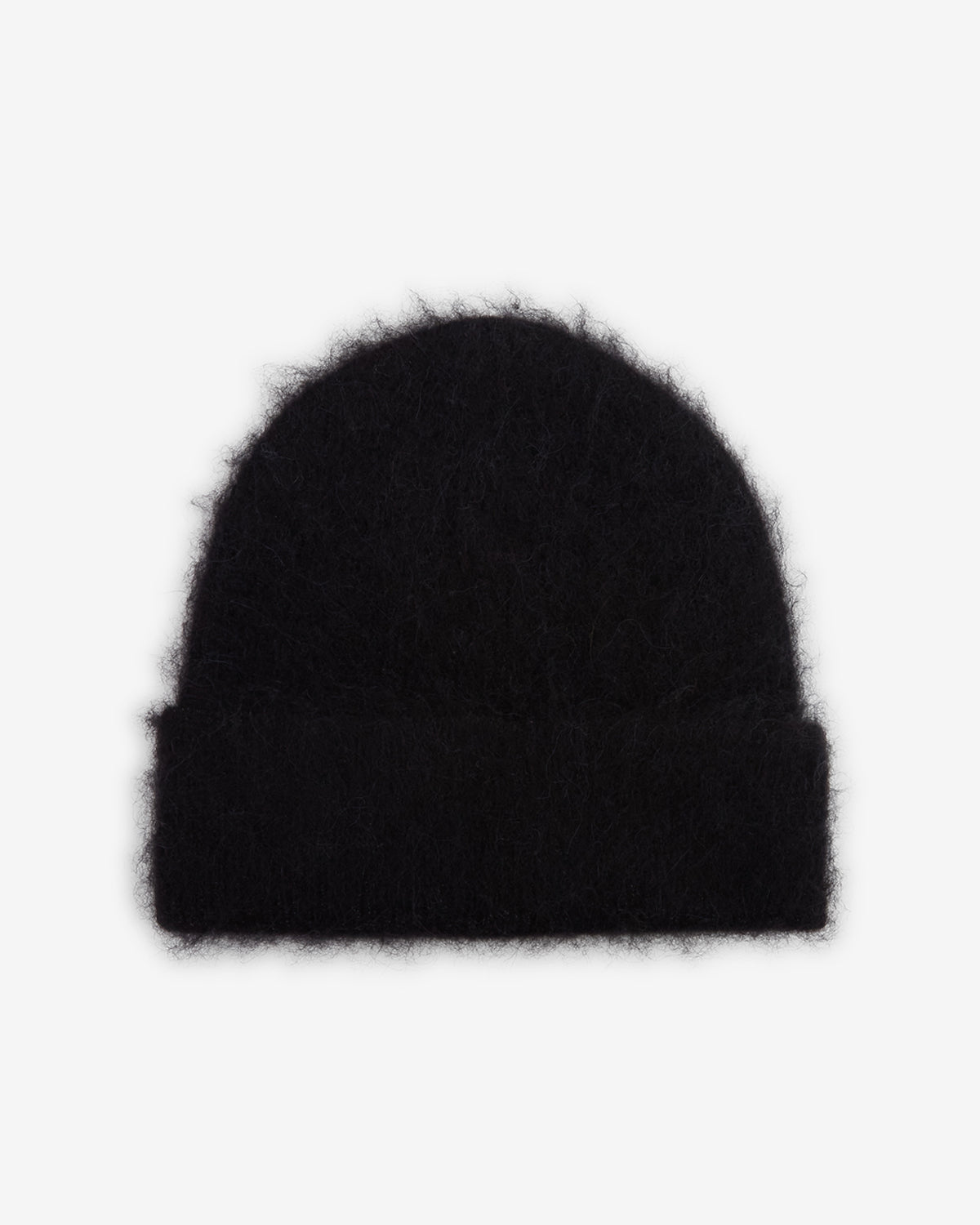 Bonnet Peeta en alpaga — Noir, vue 2 ; référence BE005MFAD3D01A01BK