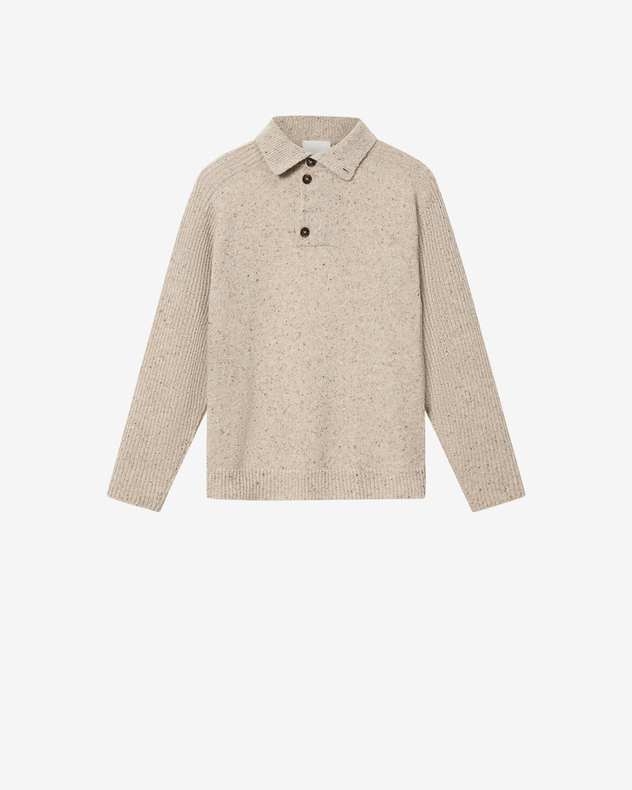 Pull Ken en laine — Beige, vue 1 ; référence PU0970HAD3L08H90BE
