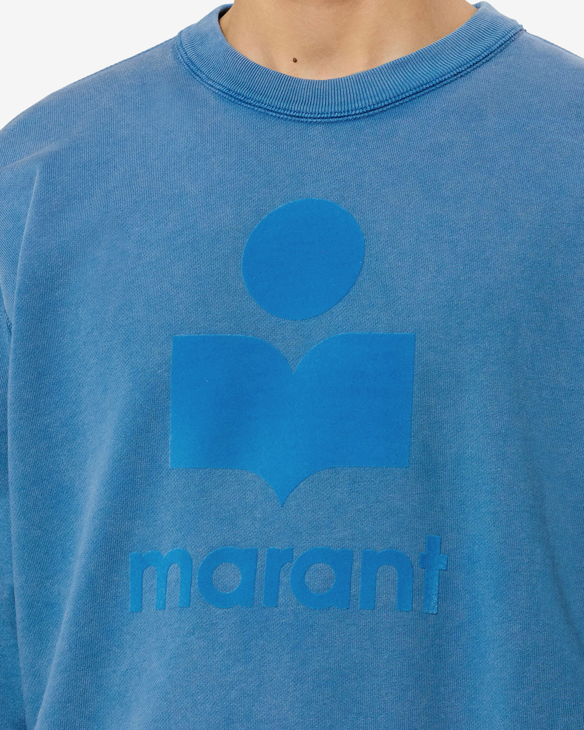 Sweatshirt Mikoy — Bleu, vue 3 ; référence SW0029HAD1M07H30BU