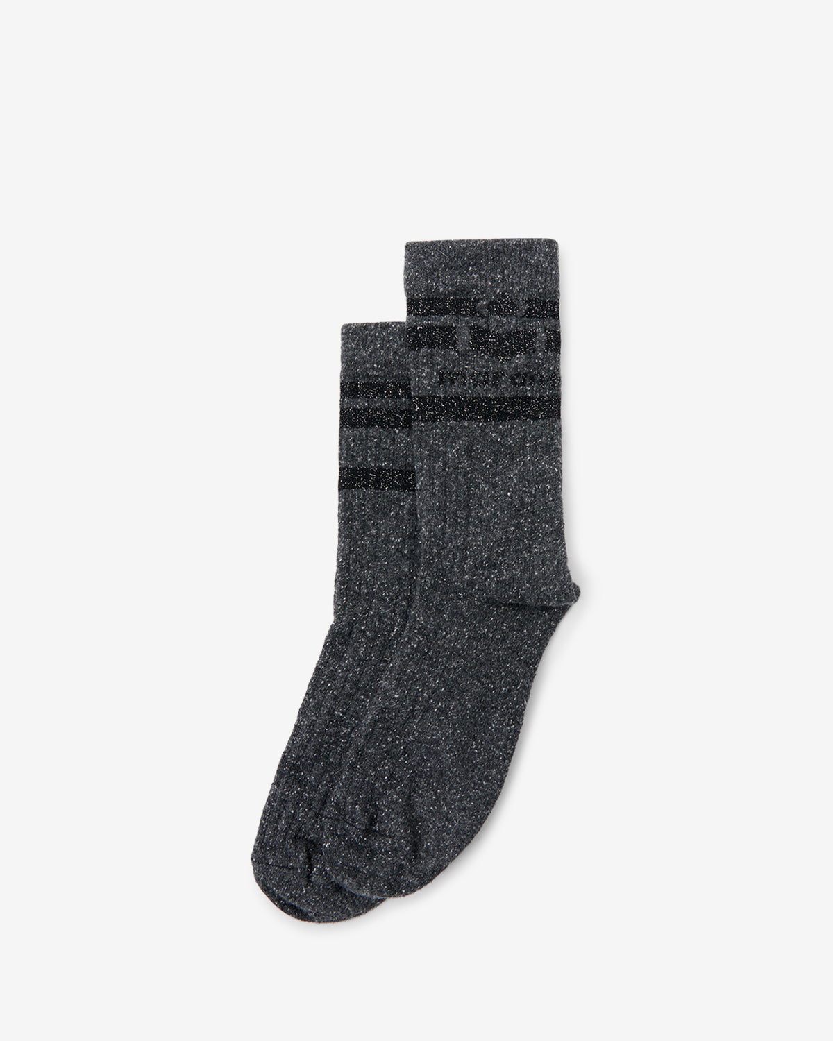Chaussettes Valiby — Anthracite, vue 2 ; référence CT095JFAD3C05A02AN