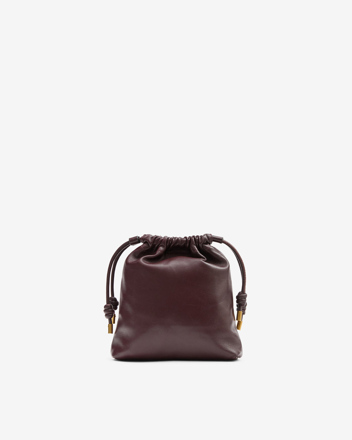 Sac Silven Mini en cuir — Bordeaux, vue 2 ; référence BF0133FAC3C05M80BY