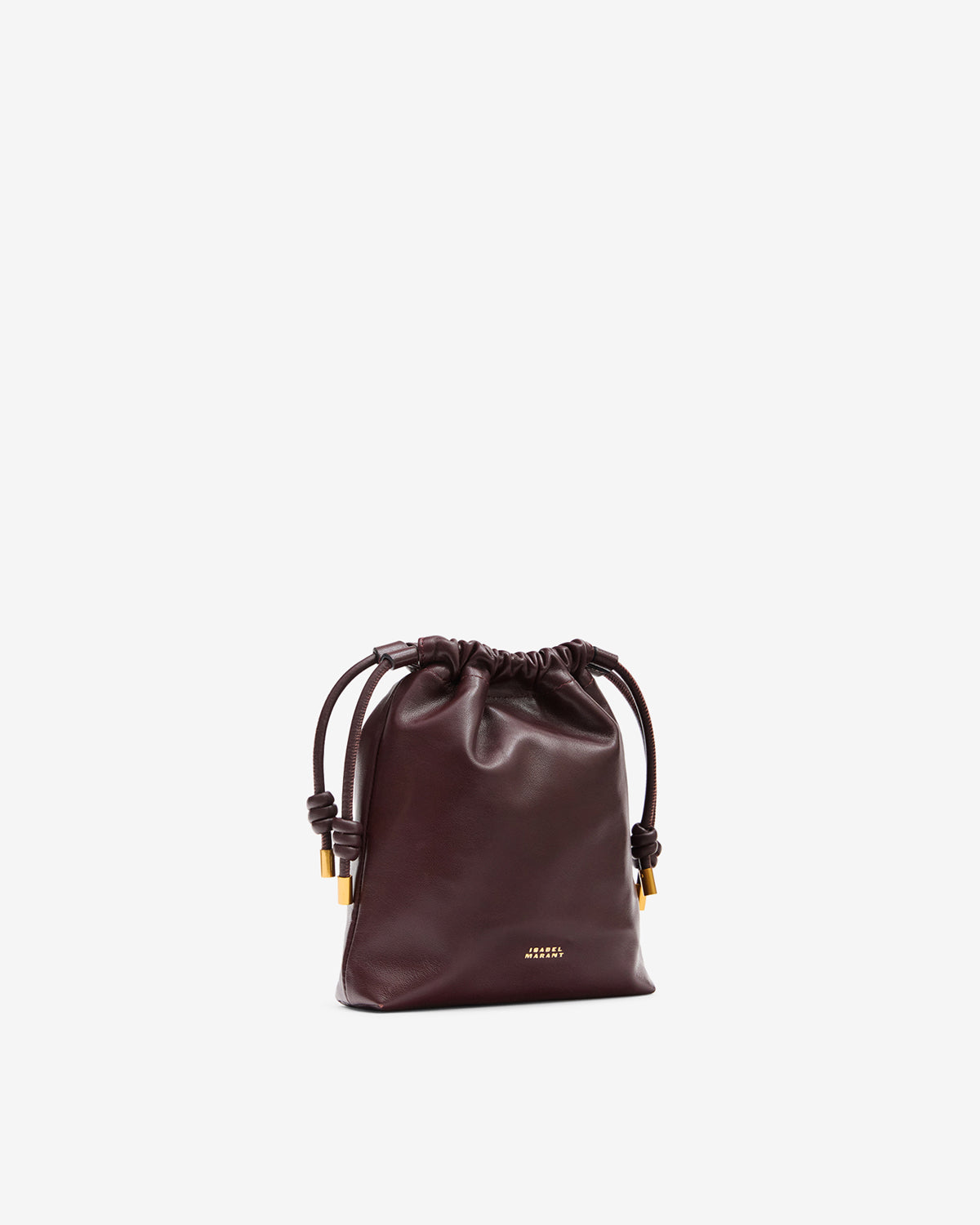Sac Silven Mini en cuir — Bordeaux, vue 3 ; référence BF0133FAC3C05M80BY