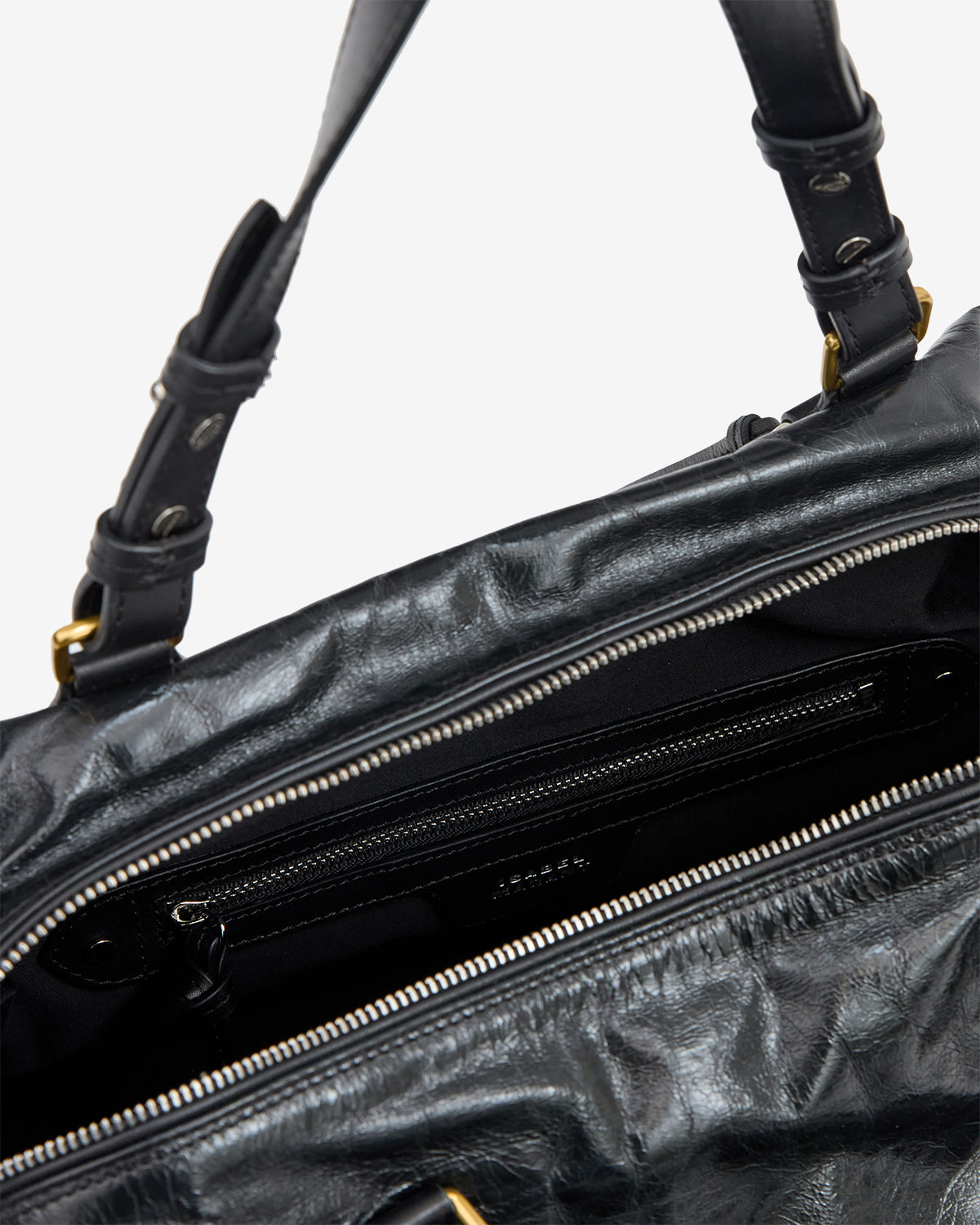 Sac Tilpa en cuir — Noir, vue 1 ; référence PP0507FAD3C04M01BK
