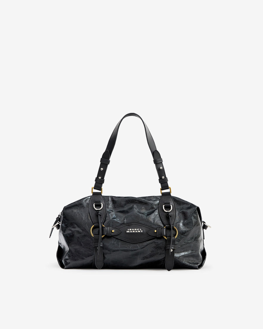 Sac Tilpa en cuir — Noir, vue 2 ; référence PP0507FAD3C04M01BK