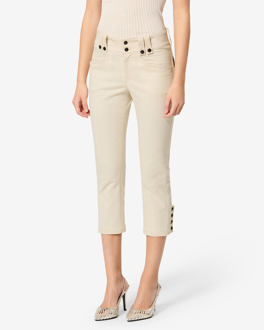 Pantalon Berna — Écru, vue 1 ; référence PA0772FAD3G03I23EC