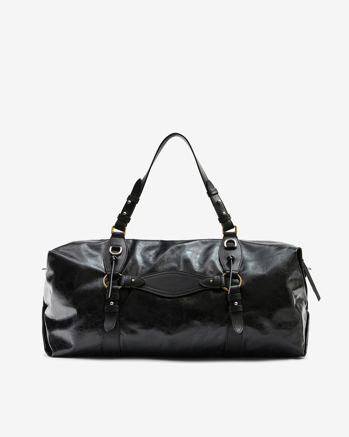 Sac Tilpa Weekender en cuir — Noir, vue 3 ; référence PP0504FAD3C04M01BK