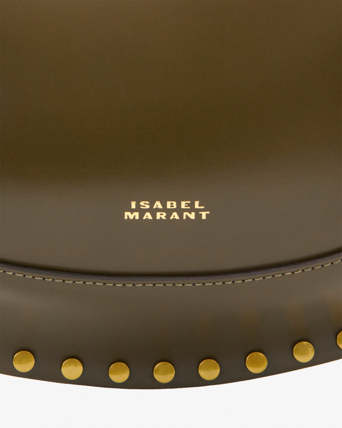 Sac Oskan Moon en cuir — Olive foncé, vue 1 ; référence PP0003FAA1C01M67DO