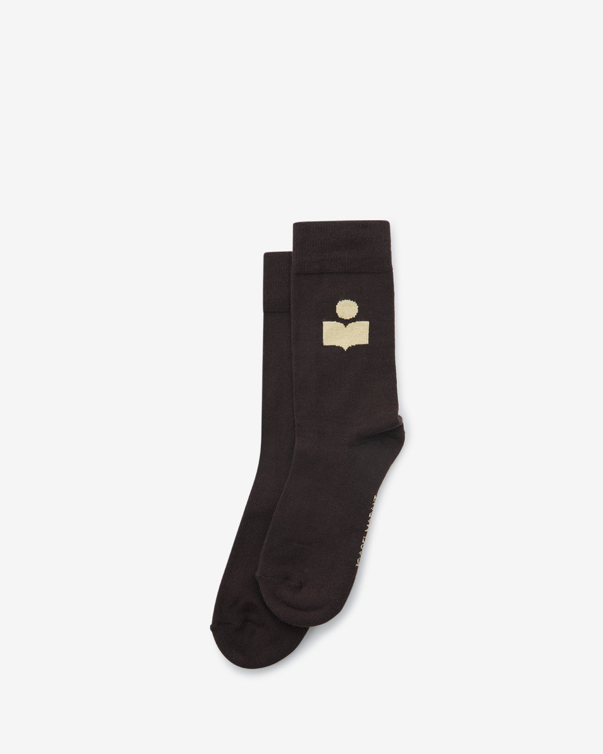 Chaussettes Siloki — Chocolat, vue 2 ; référence CT001JHAA1C03J50CL