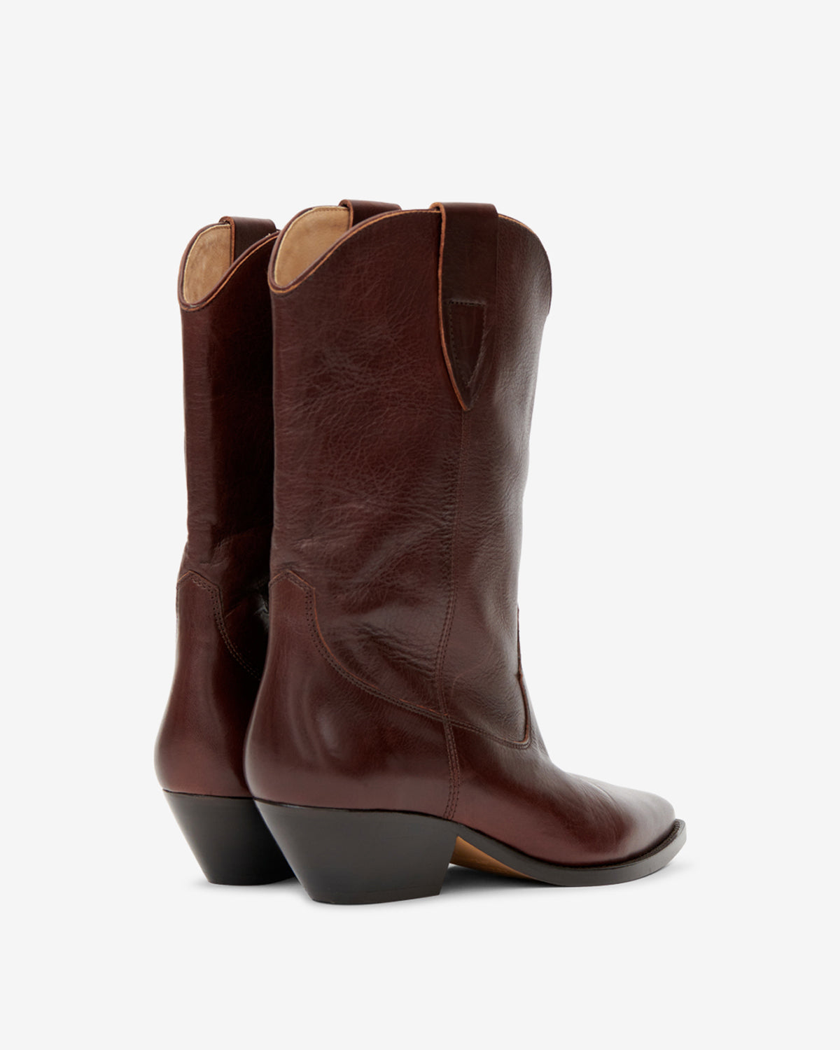 Bottes Duerto — Acajou, vue 3 ; référence BO0003FAD3A33S50MY