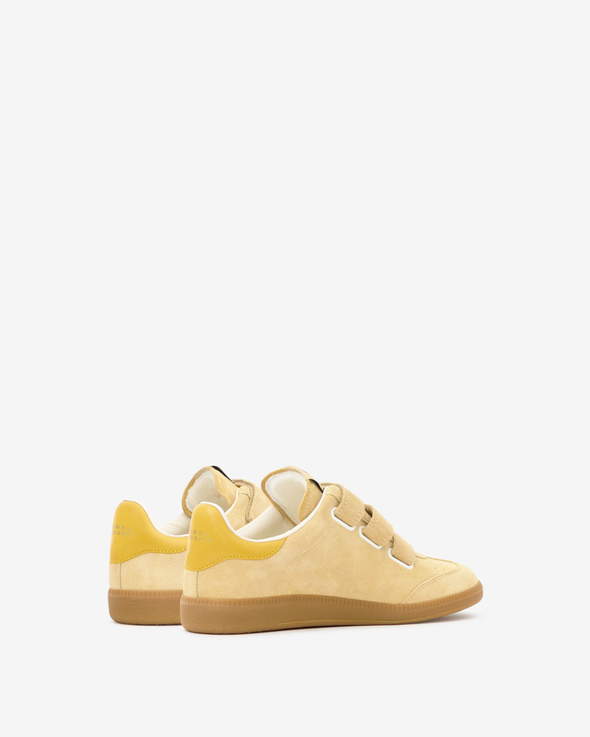 Baskets Beth — Beige / Jaune doré, vue 3 ; référence BK0013FAC1E09SBEGW