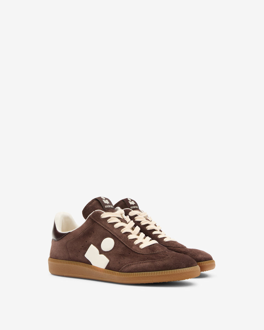 Baskets Bryce — Chocolat / Blanc laiteux, vue 2 ; référence BK0014FAC1E09SCLMW