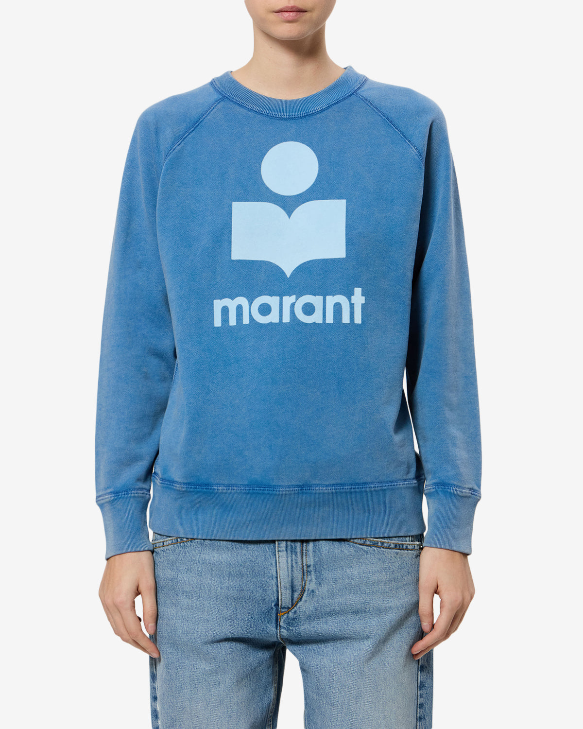 Sweatshirt Millyny — Bleu / Bleu clair, vue 1 ; référence SW0160FAD1M04EBULB