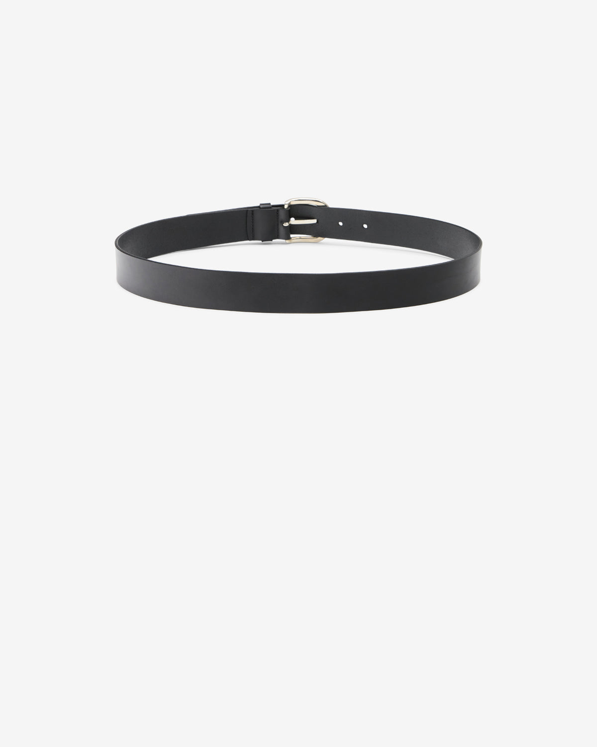Ceinture Zaph En Cuir — Noir et argenté, vue 2 ; référence CE015CHBA1B01JBKSI