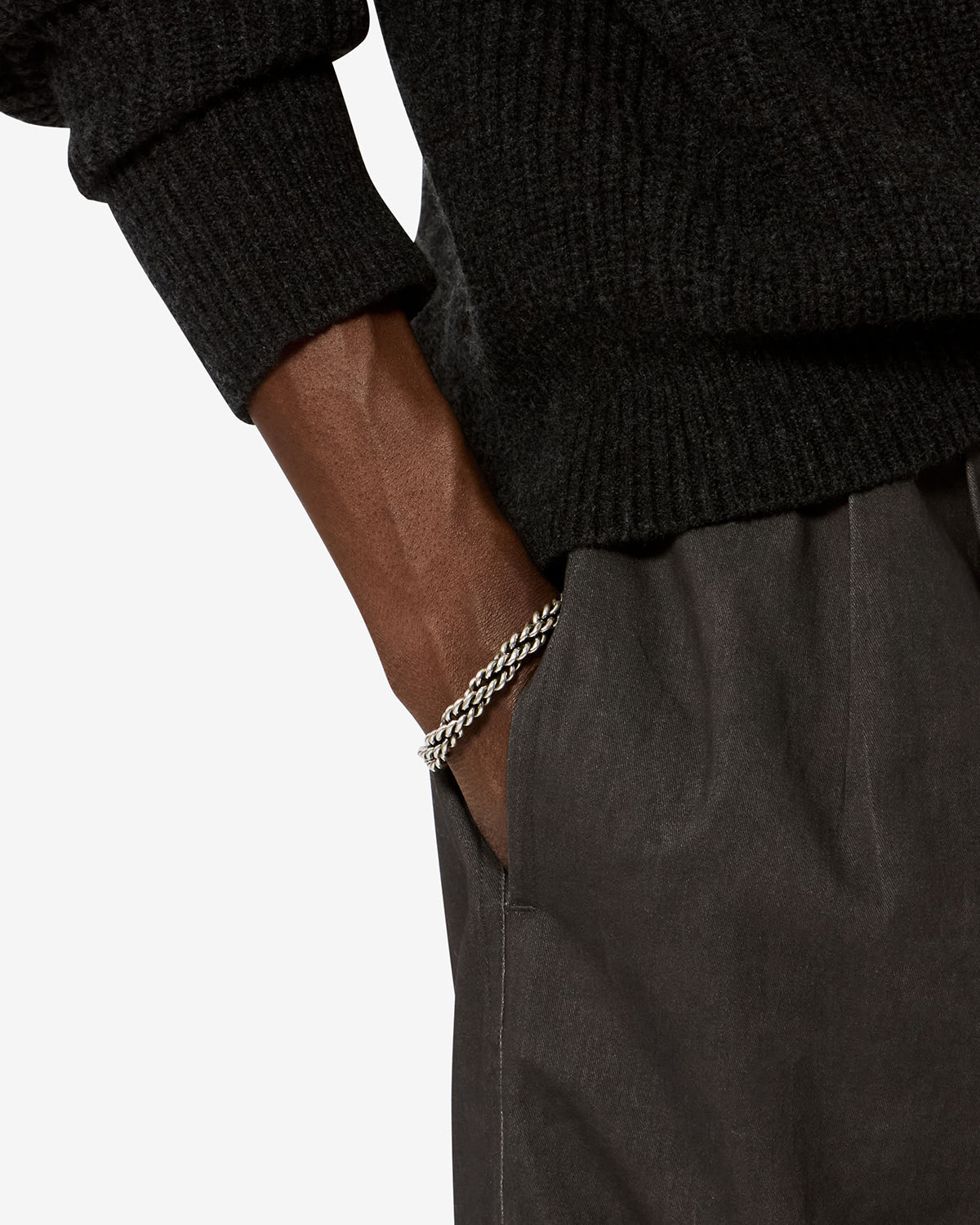 Bracelet Matheo — Argent, vue 2 ; référence BR0271HAD3B06T08SI