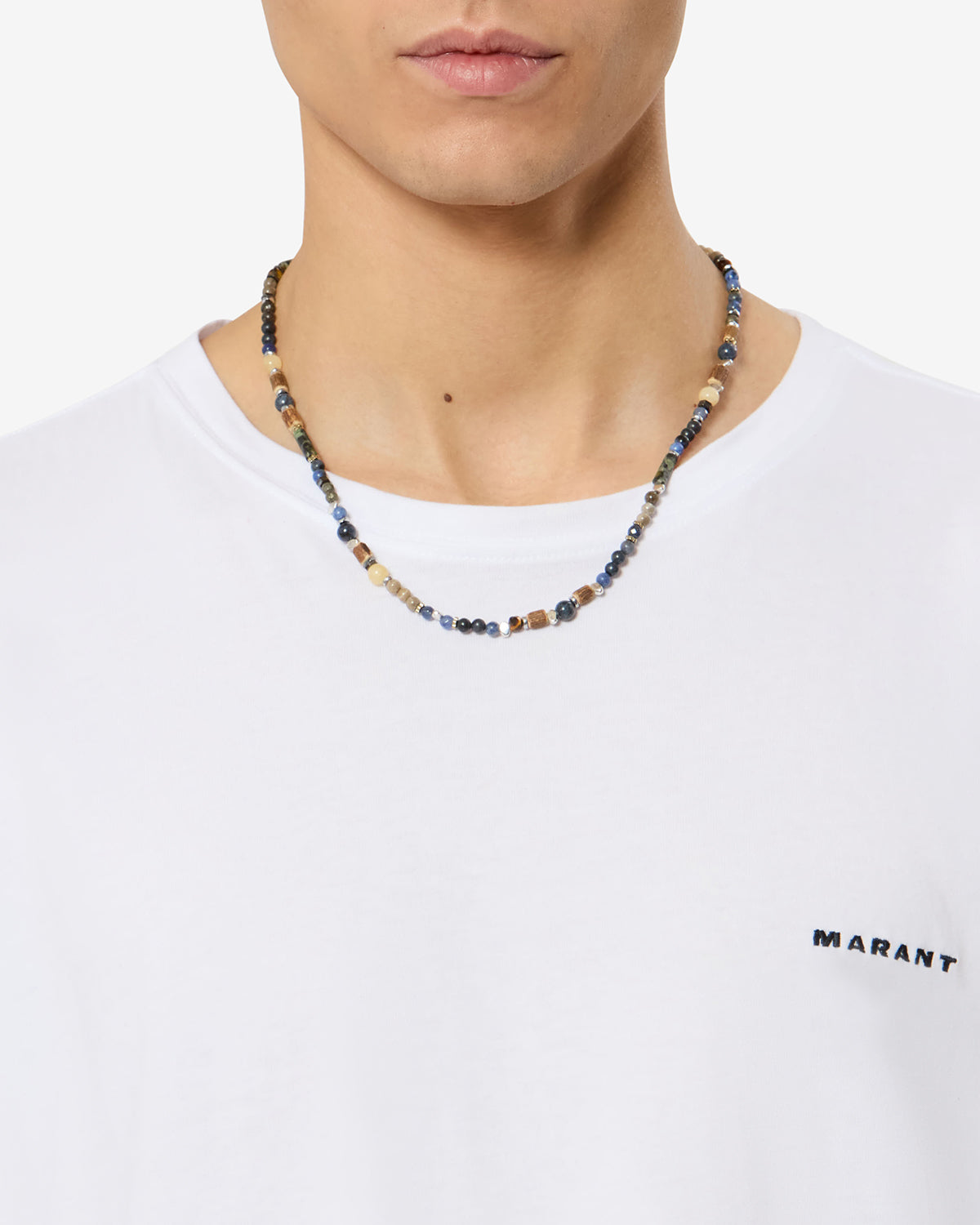 Collier Lois — Multicolor-bleu, vue 2 ; référence CO0204HAD3B02TMUBU