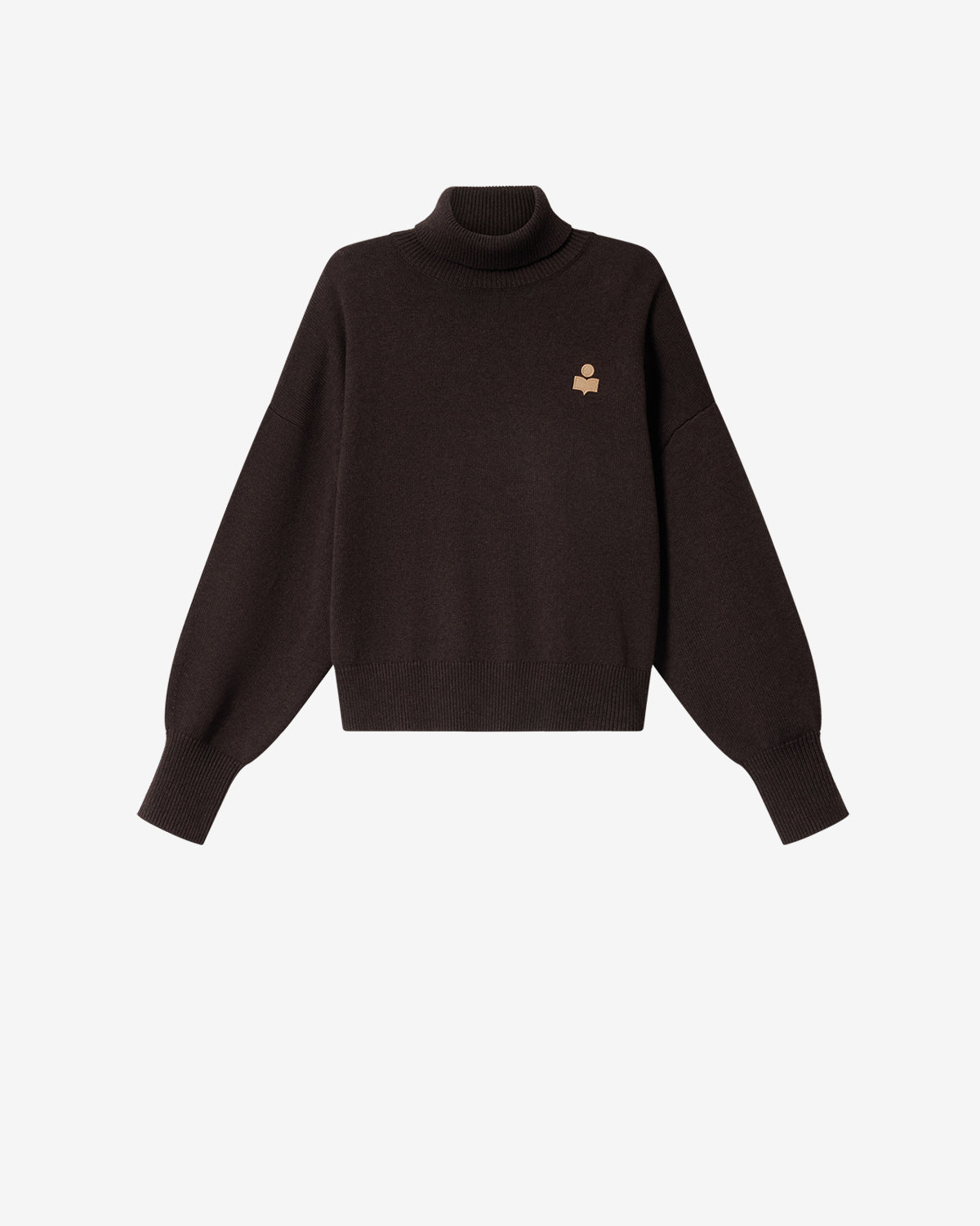 Pull Nasha — Chocolat, vue 1 ; référence PU0663FAC1L17E50CL